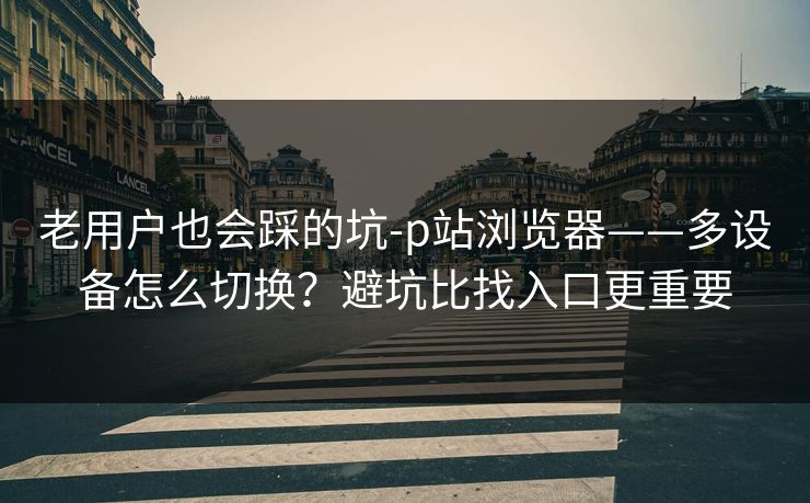 老用户也会踩的坑-p站浏览器——多设备怎么切换？避坑比找入口更重要
